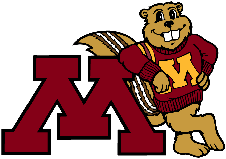 Minnesota Golden Gophers 1986-Pres Mascot Logo v7 diy iron on heat transfer